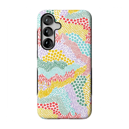 Color Me Happy | Pattern Colorblock Case