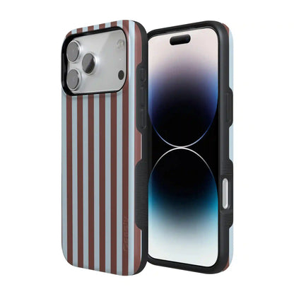 Sunday in Brooklyn | Blue Stripes Case