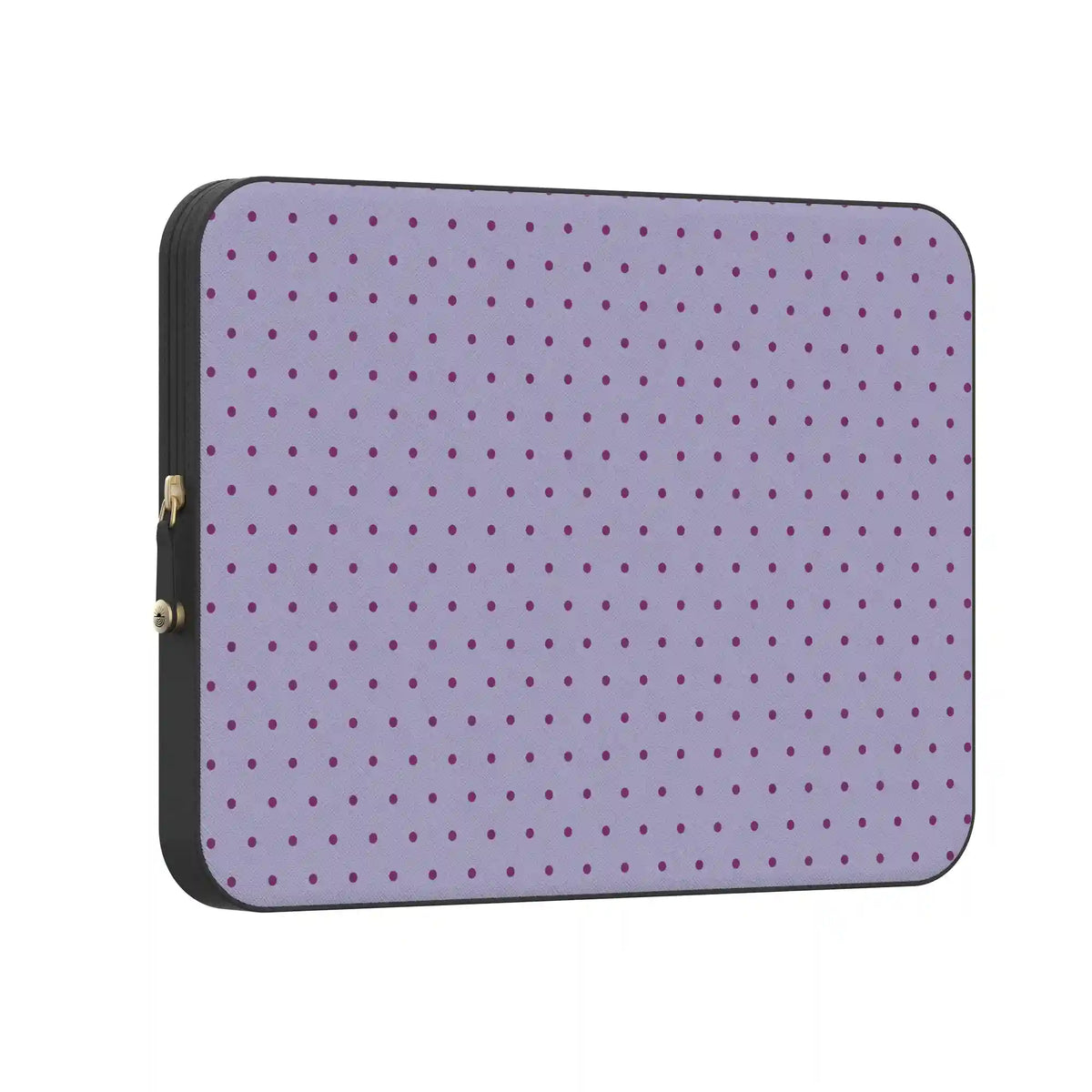 On the Dot | Purple & Plum Polka Dot Laptop Case
