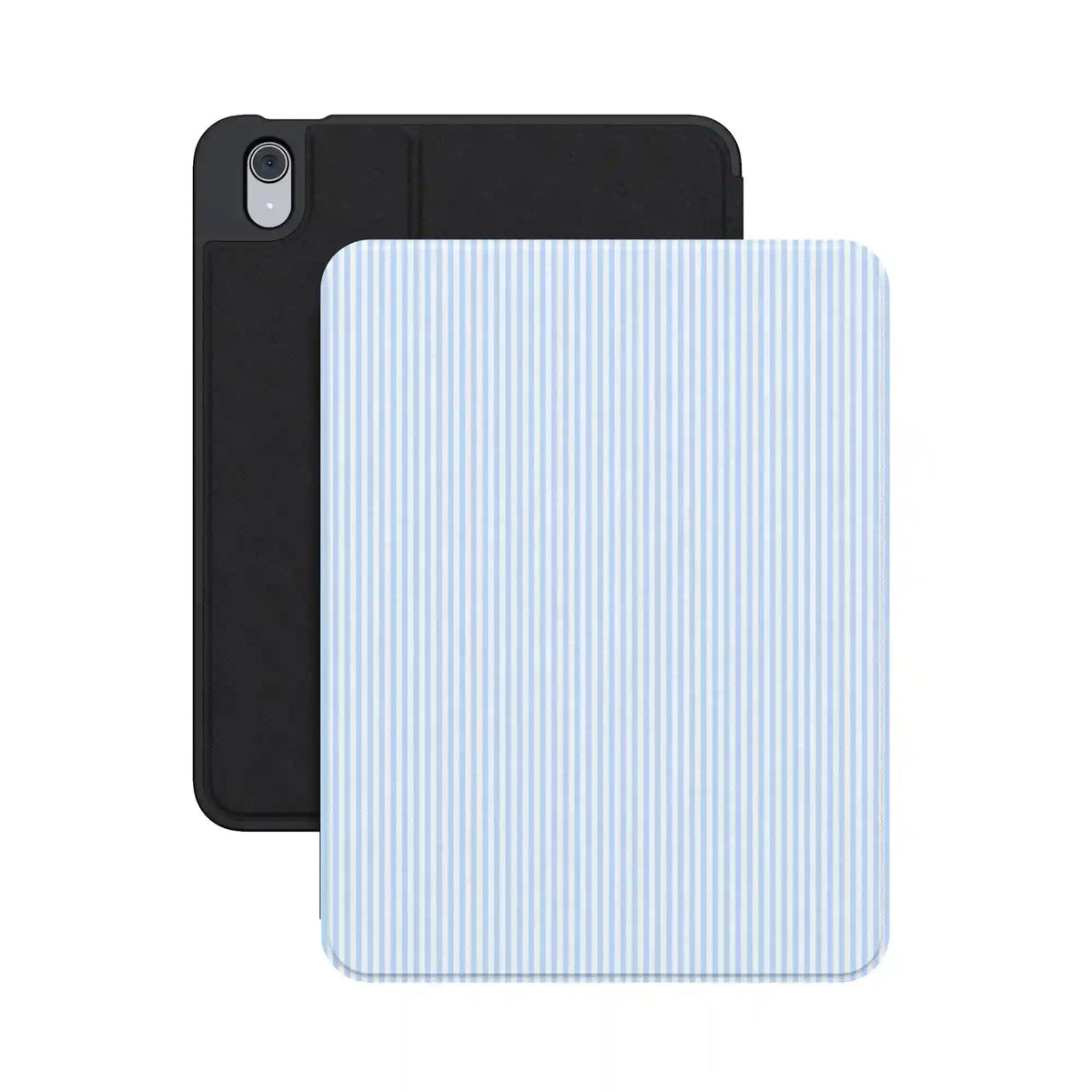 Stripes and the City | Light Blue Pinstripe iPad Case