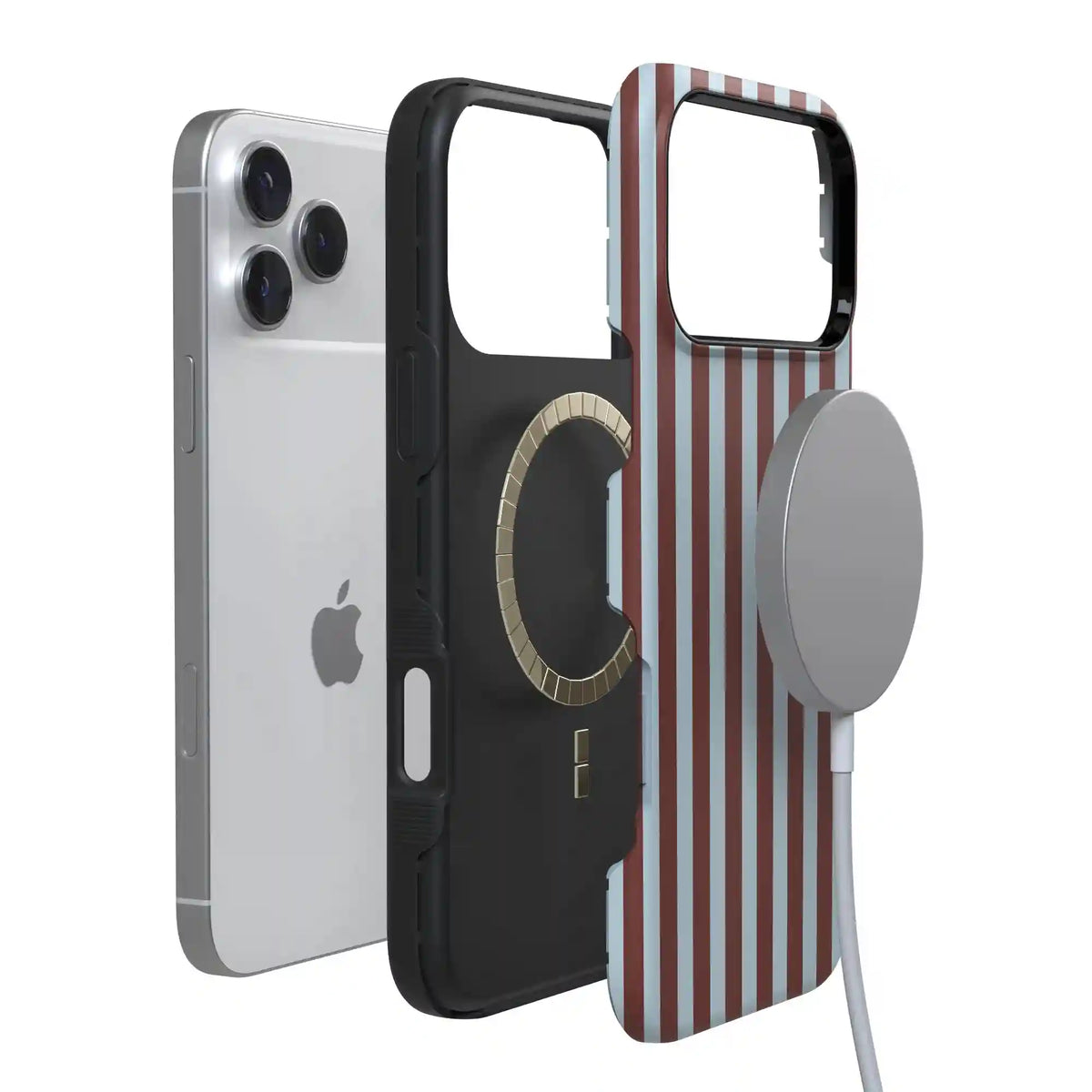 Sunday in Brooklyn | Blue Stripes Case