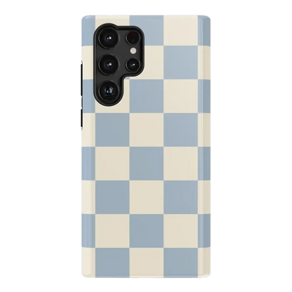 Fit Check | Light Blue Checkerboard Case