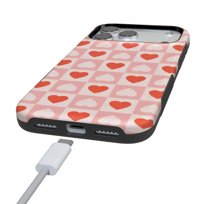 King of My Heart | Checkered Hearts Case