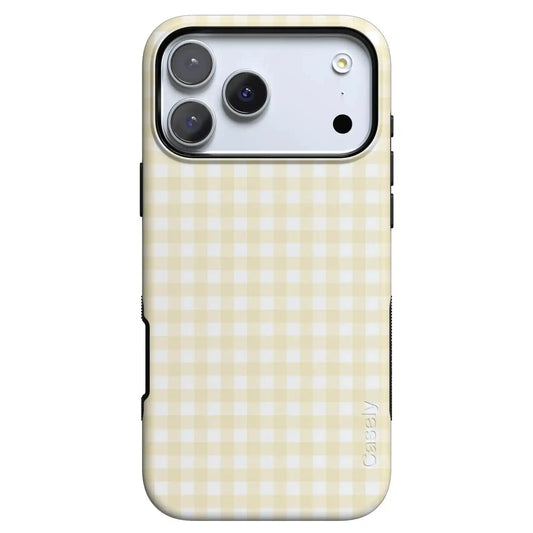 Pastel Picnic | Yellow Gingham Case