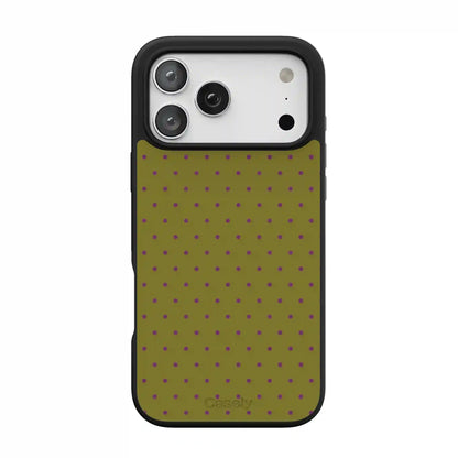 On the Dot | Moss & Plum Dots Case