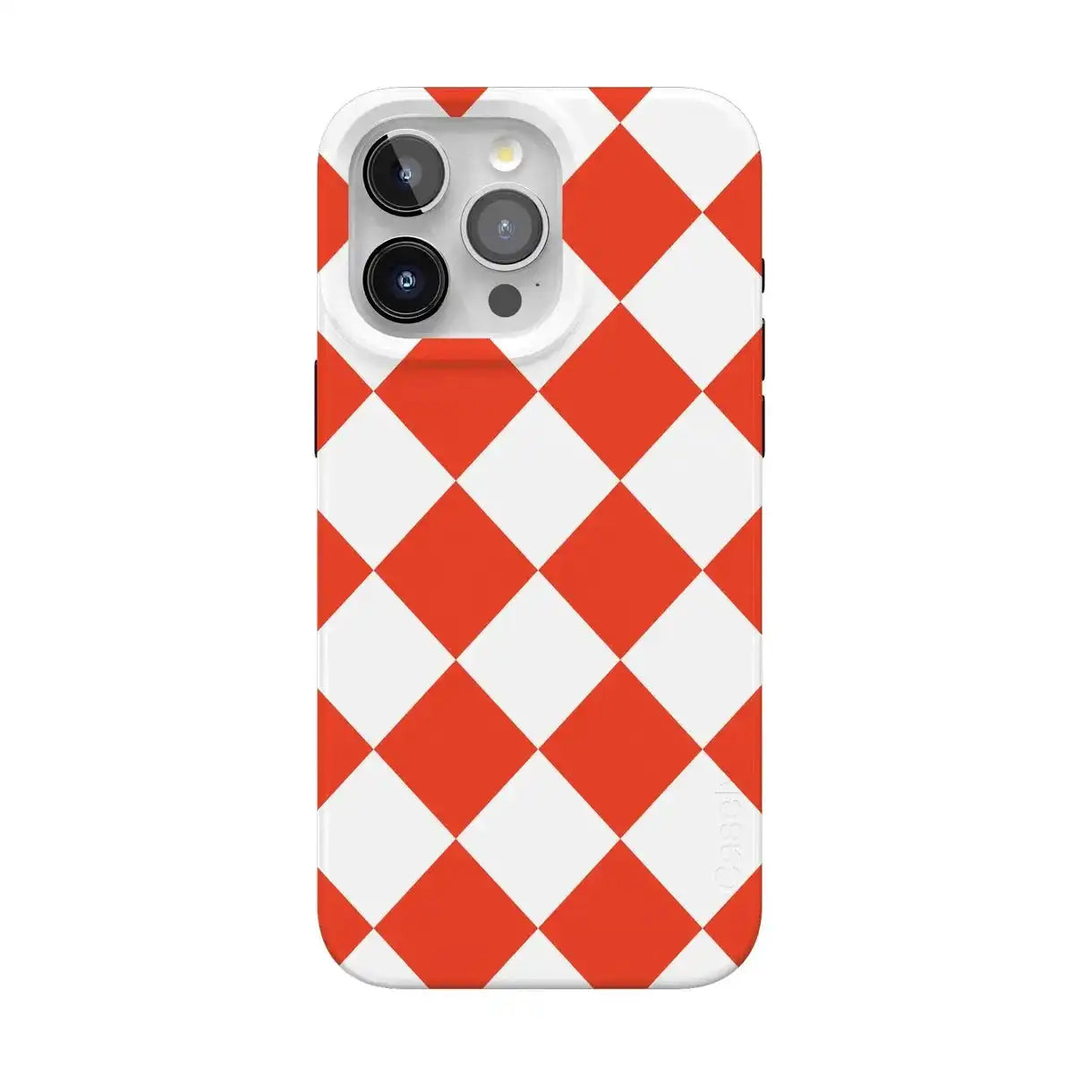 Red Checkerboard | High Contrast Design Case