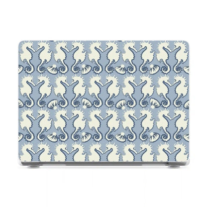 Seahorse Drift | Coastal Blues Laptop Shell