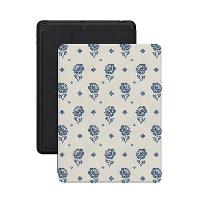 Seaside Stitch | Vintage Roses iPad Case