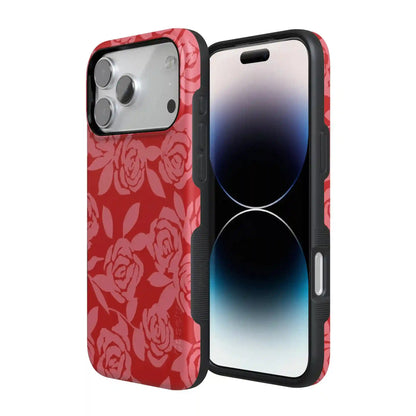 Final Rose | Red & Pink Floral Case