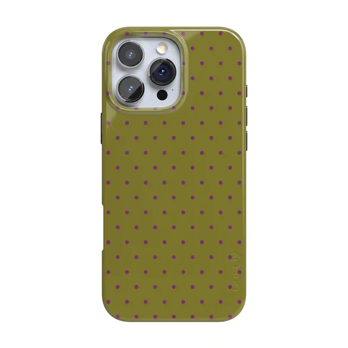 On the Dot | Moss & Plum Dots Case