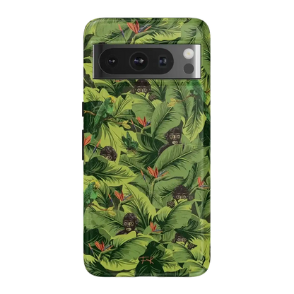 Sneaky Monkeys | Frida Kahlo Jungle Floral Case