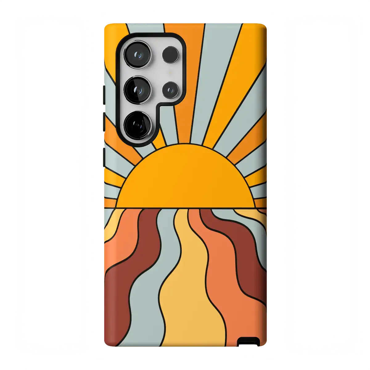 Shine On | Retro Sunset Case