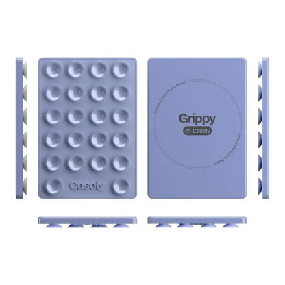 Grippy | Periwinkle Silicone Suction Phone Mount with MagSafe