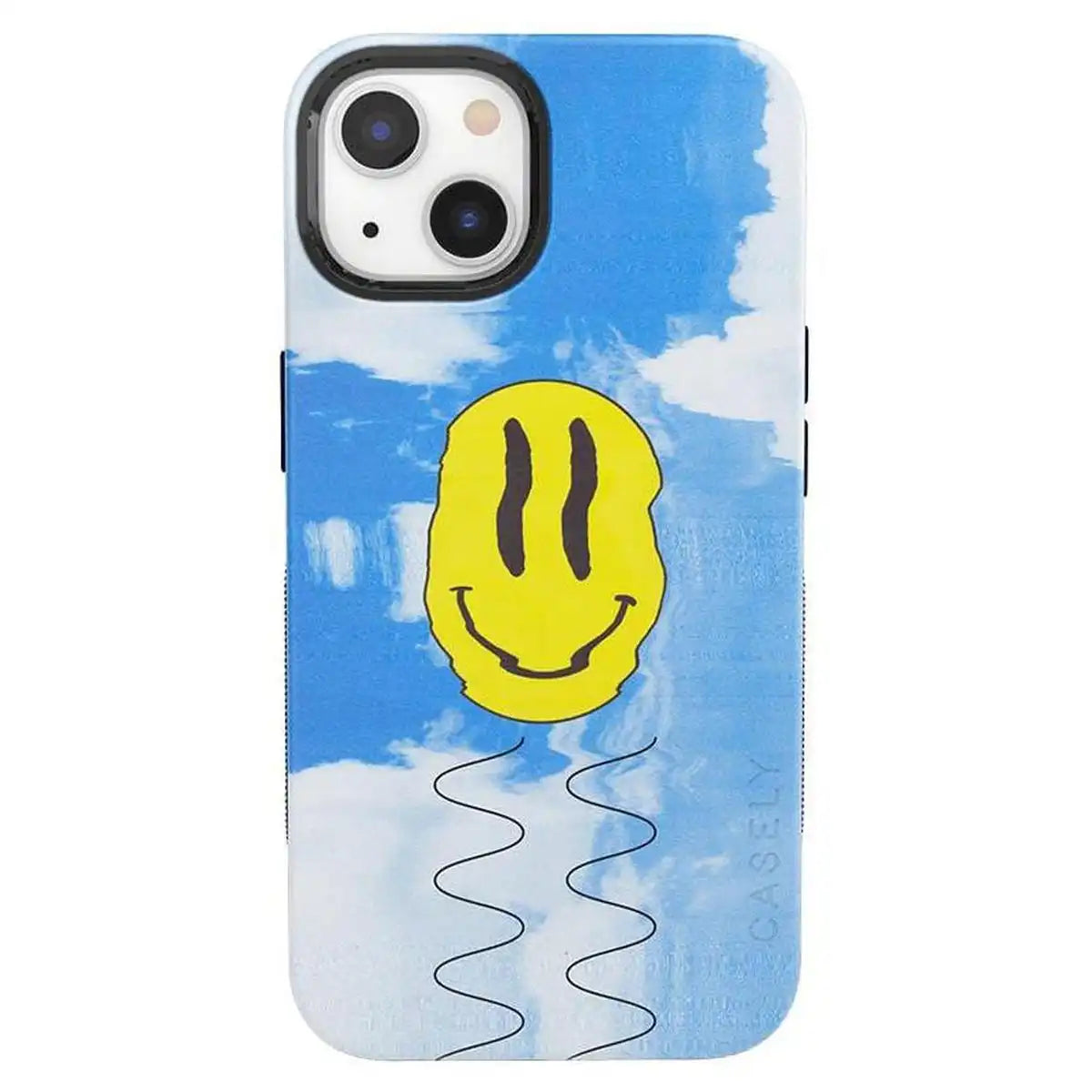 On Cloud Nine | Glitch Smiley Face Case