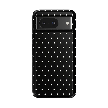 On the Dot | White Polka Dot Case