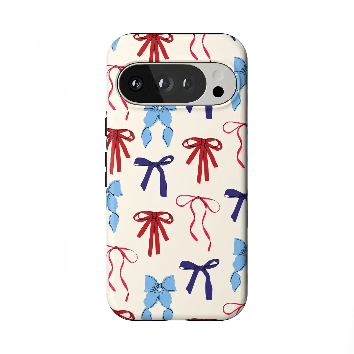American Girlie | Red White & Blue Bows Case