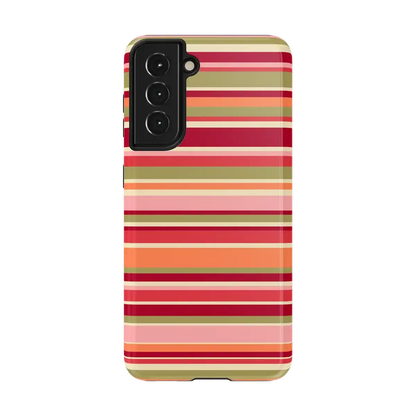Citrus Stripes | Poolside Print Case