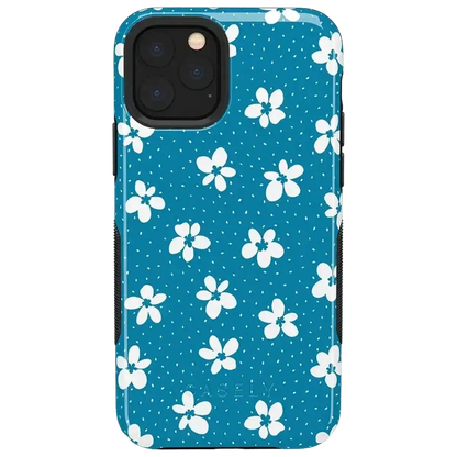 Flower My World | Ocean Blue Floral Case