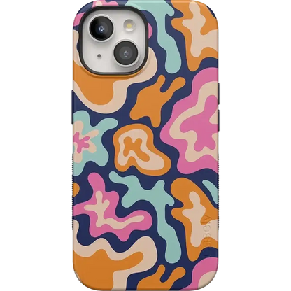 Midnight Color Splash | Abstract Retro Case