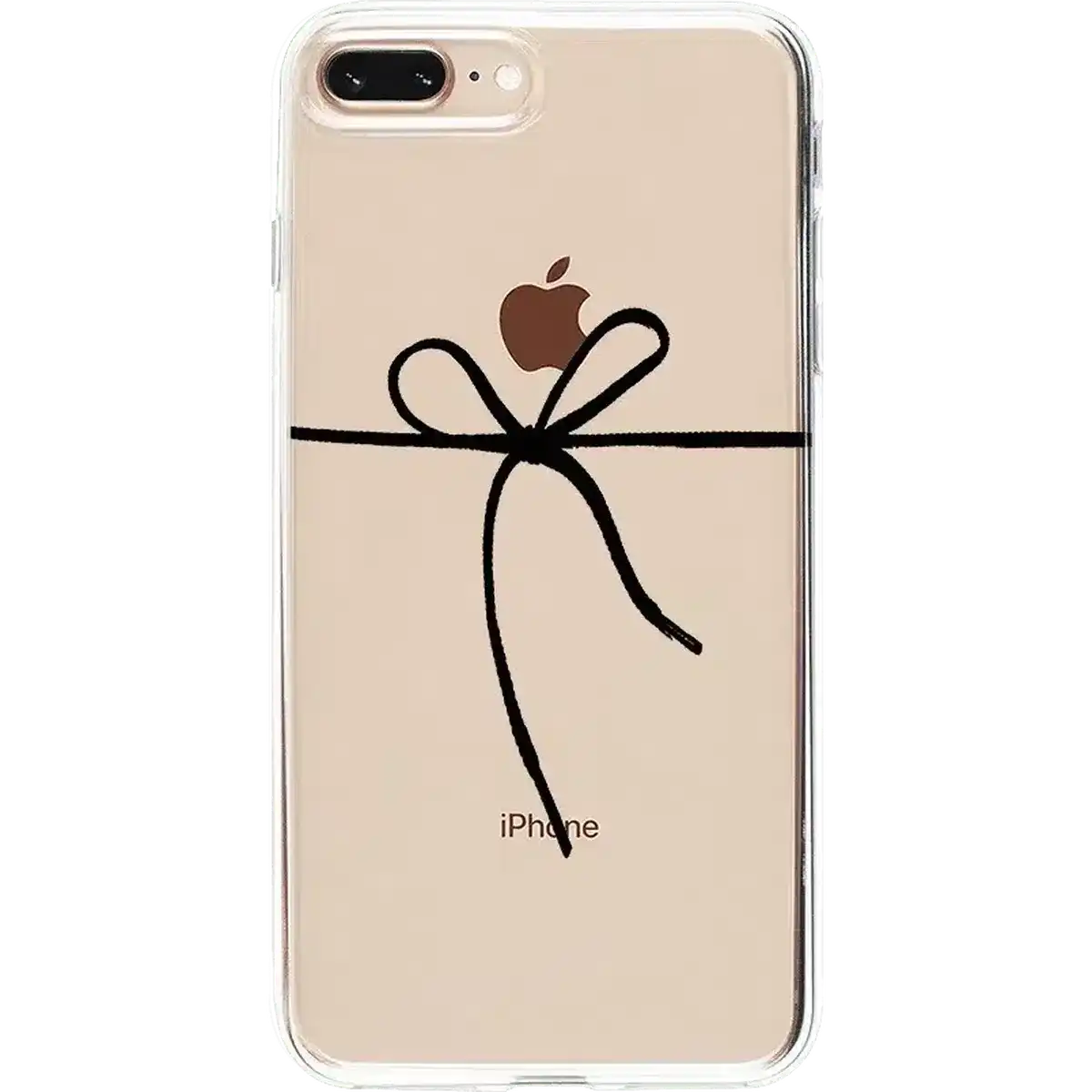 Knot Over U | Clear Ribbon Case