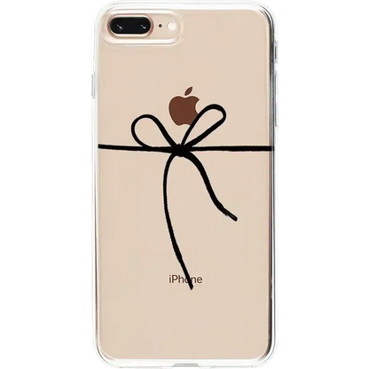 Knot Over U | Clear Ribbon Case