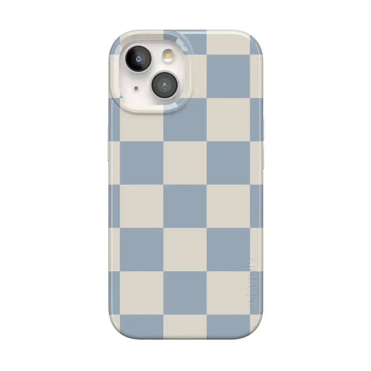 Fit Check | Light Blue Checkerboard Case