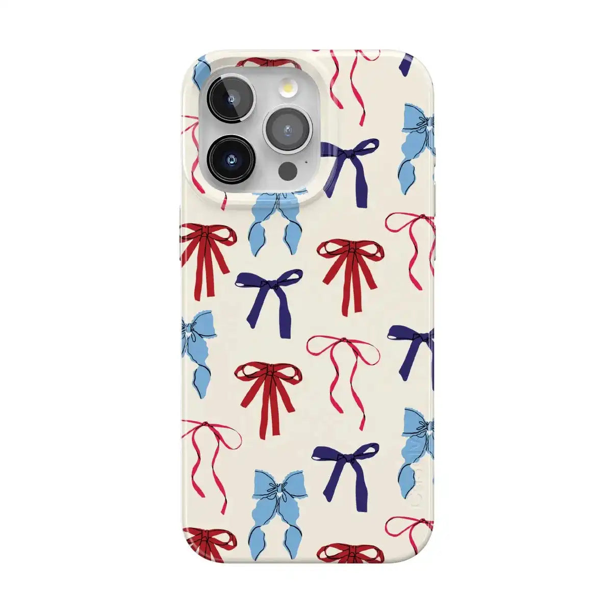 American Girlie | Red White & Blue Bows Case