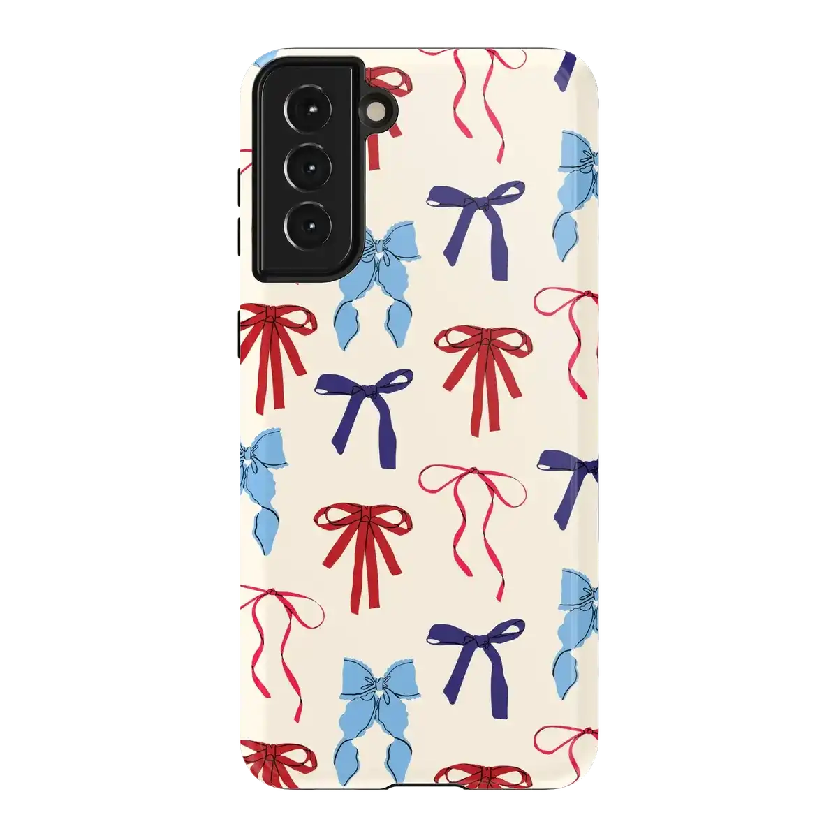 American Girlie | Red White & Blue Bows Case