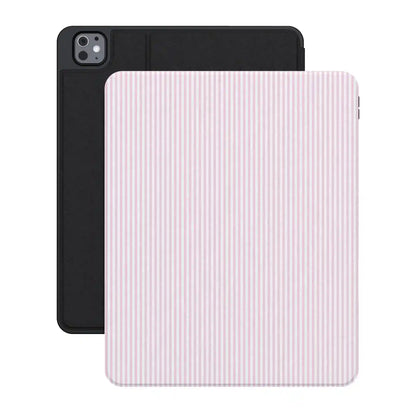 Stripes and the City | Light Pink Pinstripe iPad Case