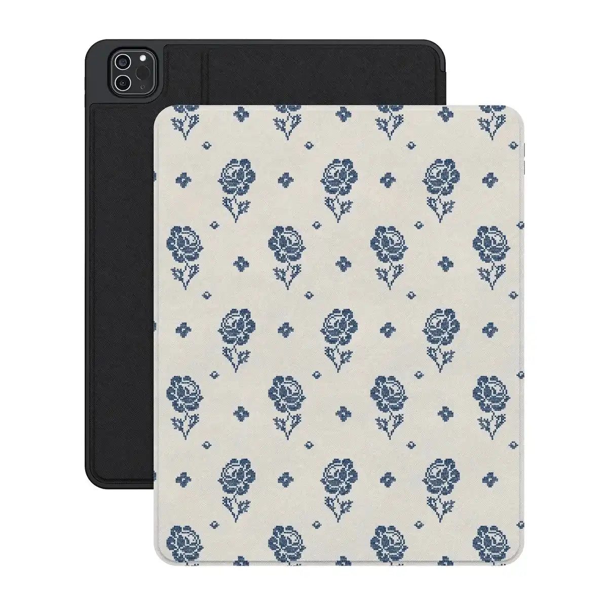 Seaside Stitch | Vintage Roses iPad Case