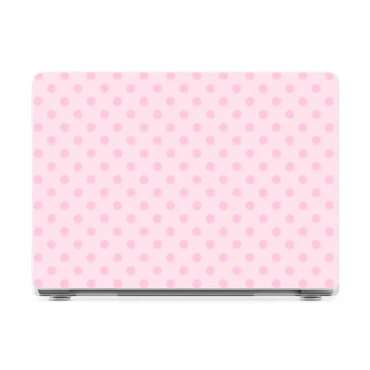 Spotted in SoHo | Pink Polka Dot Laptop Shell