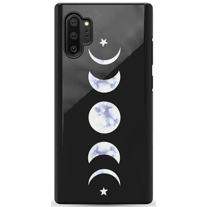It's Just a Phase | Marble Moon Samsung Case