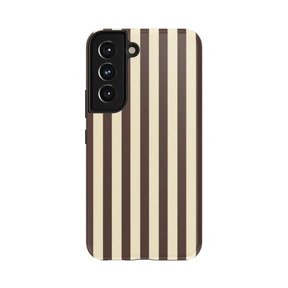 S'more Stripes | Brown Striped Case