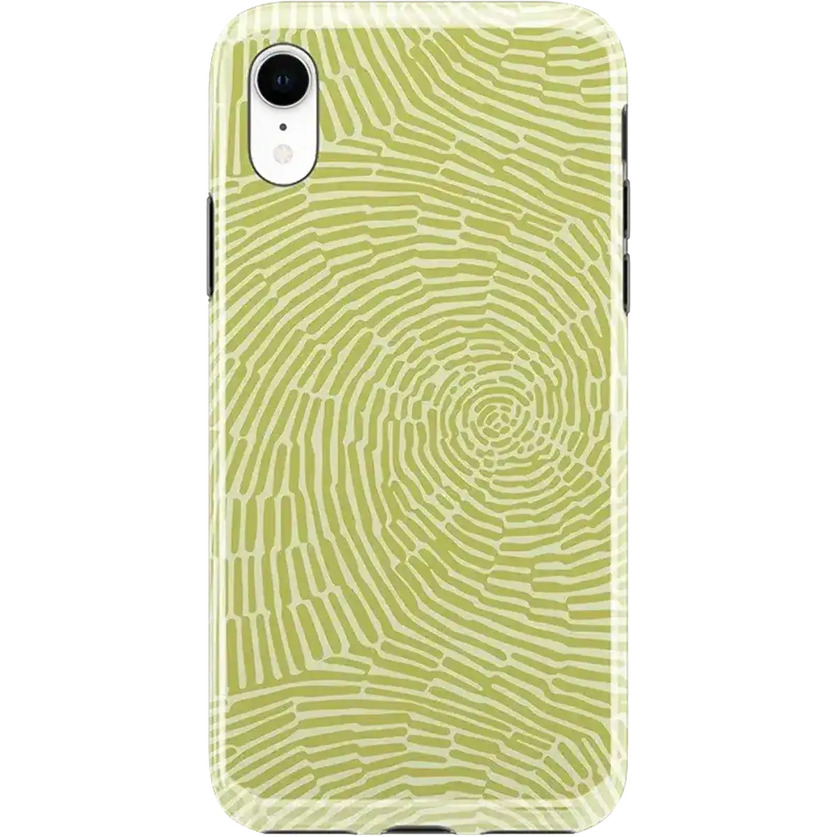 Swirl Away | Tea Green Geometric Case