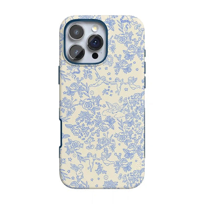 Cupid's Canvas | Periwinkle Floral Case