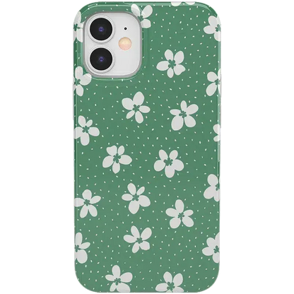 Flower My World | Jade Green Floral Case