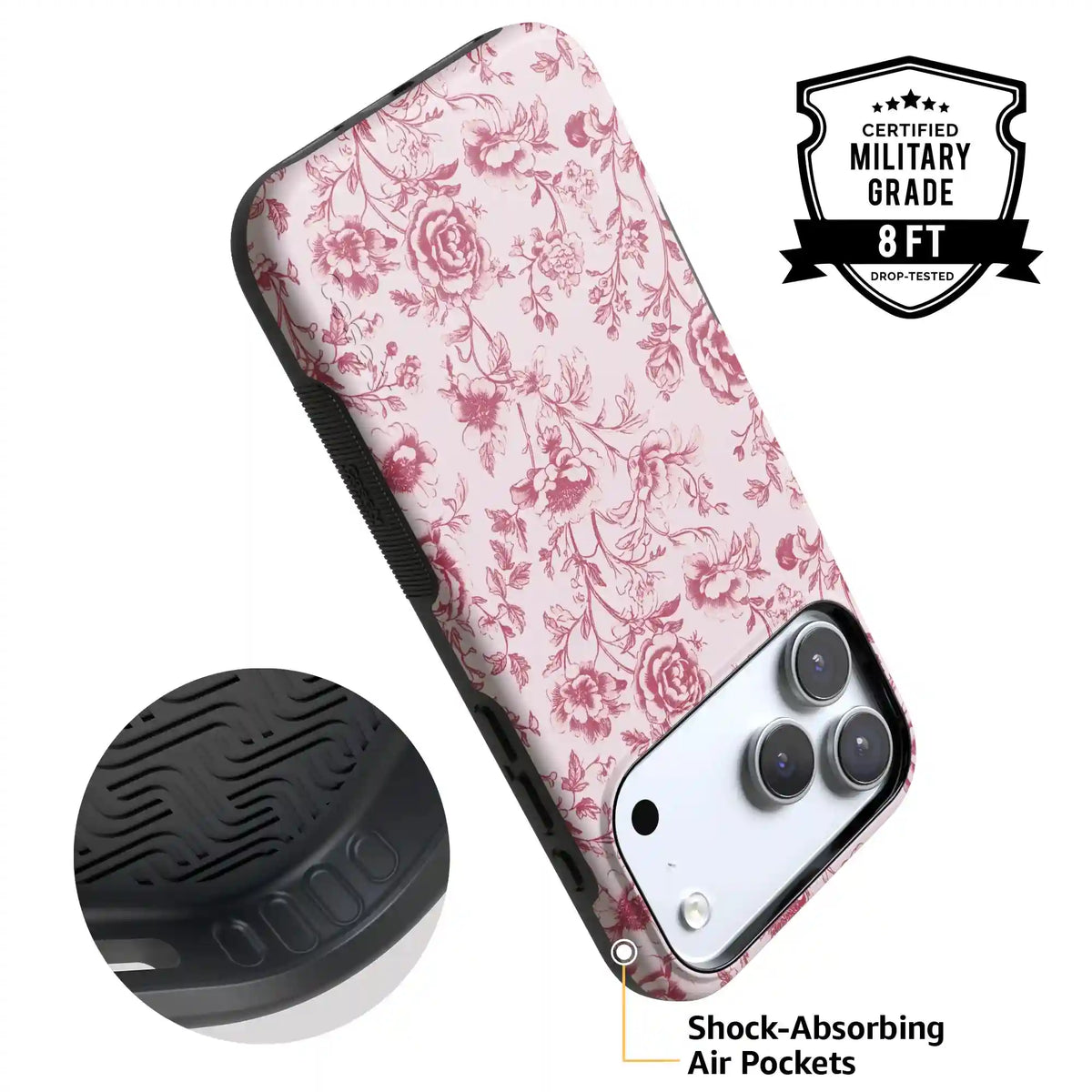 Vintage Belle | Floral Toile Case