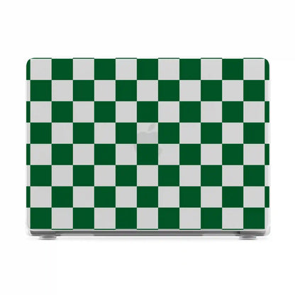 Fit Check | Green Checkerboard Laptop Shell