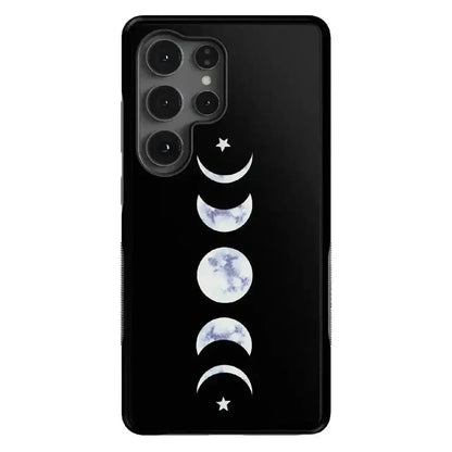 It's Just a Phase | Marble Moon Samsung Case