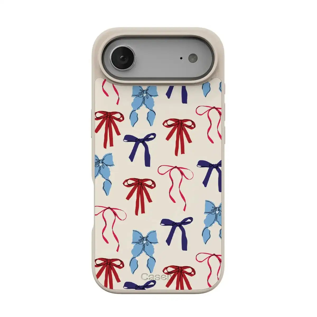 American Girlie | Red White & Blue Bows Case