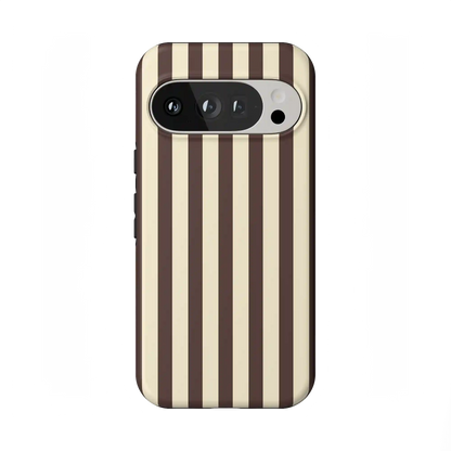 S'more Stripes | Brown Striped Case