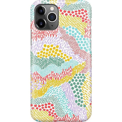 Color Me Happy | Pattern Colorblock Case