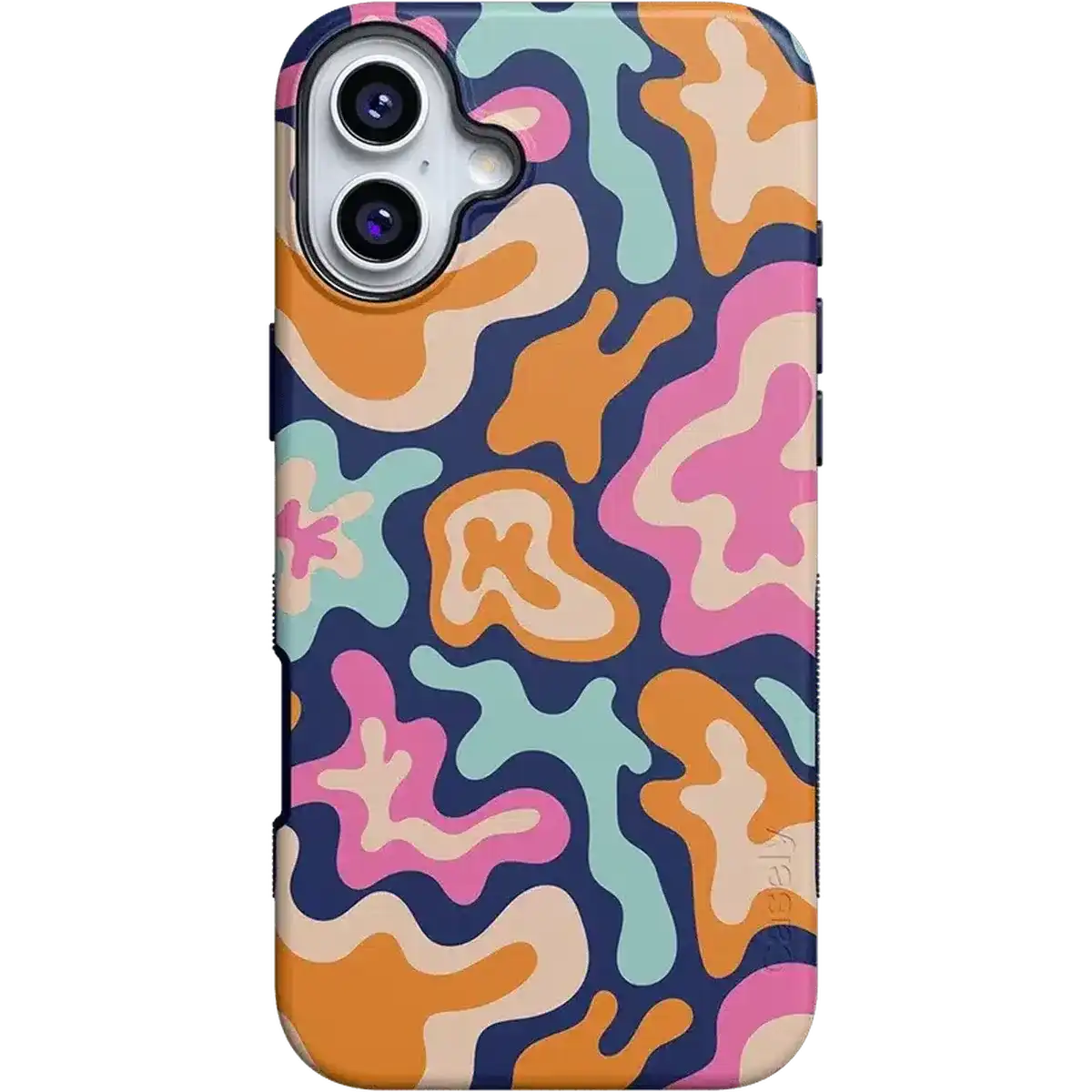 Midnight Color Splash | Abstract Retro Case