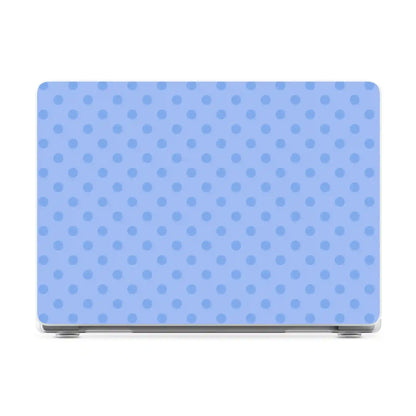 Spotted in SoHo | Periwinkle Polka Dot Laptop Shell