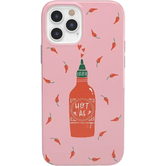 Spicy AF | Pink Chili Hot Sauce Case