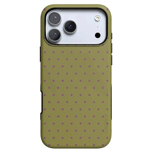 On the Dot | Moss & Plum Dots Case