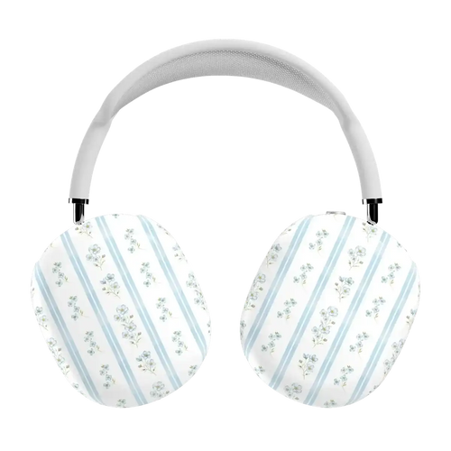 Cottage Stripe | Blue Floral AirPods Max Case