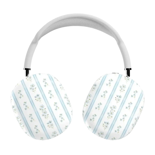 Cottage Stripe | Blue Floral AirPods Max Case