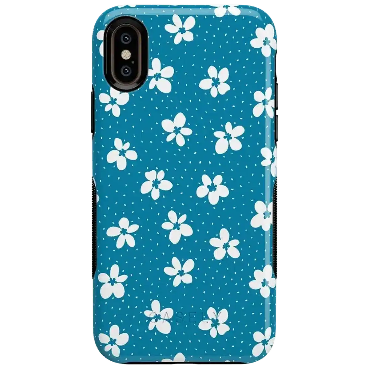 Flower My World | Ocean Blue Floral Case