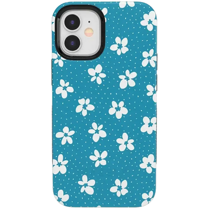 Flower My World | Ocean Blue Floral Case